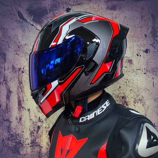 E-800 Motorcycle Off-road Helmet Mountain Racing Full Helmet Protective Cap